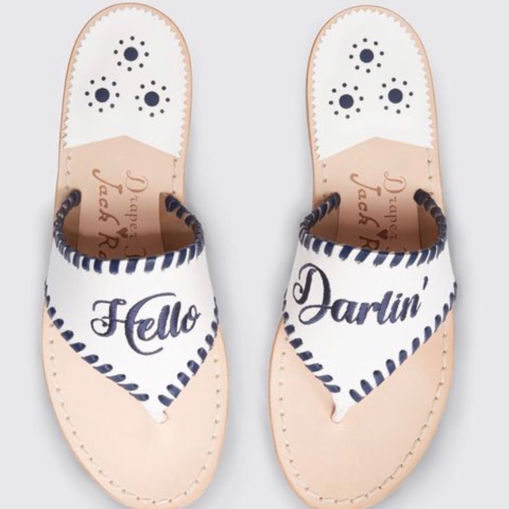 Draper James sandals by Jack Rogers- Never Worn!